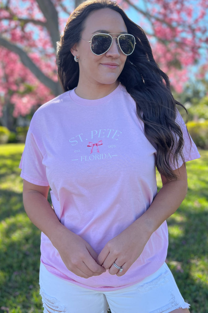 St. Pete Bow Tee