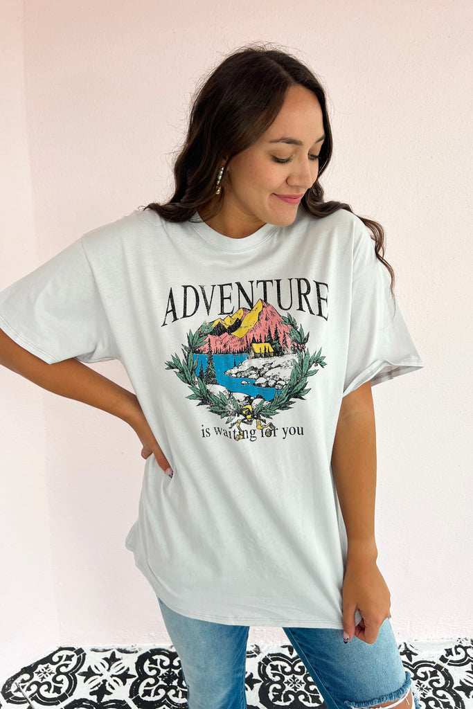 Adventure Is Waiting Graphic Tee