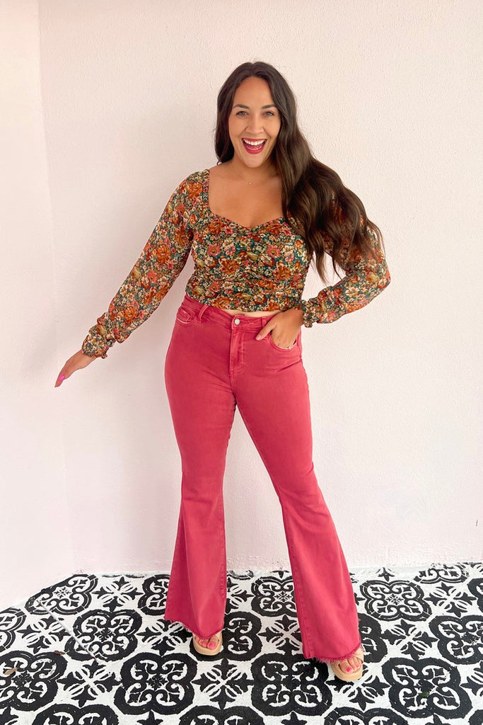 Rose All Day Flare Jeans