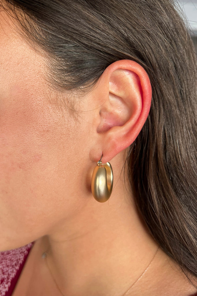 Bold Babe Gold Hoops