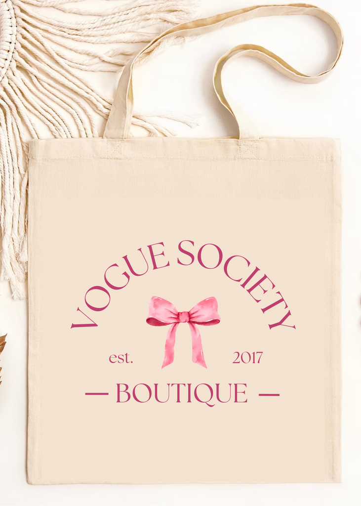 Vogue Society Signature Tote Bag