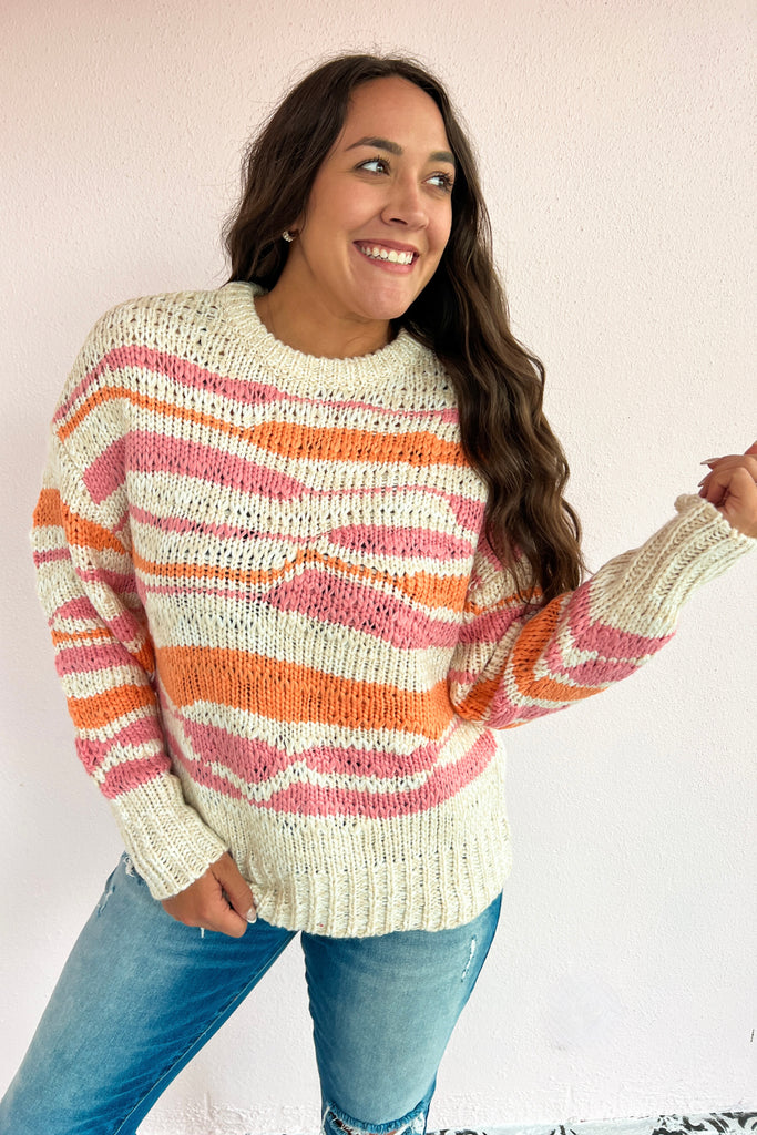 Sunset Lover Crochet Sweater
