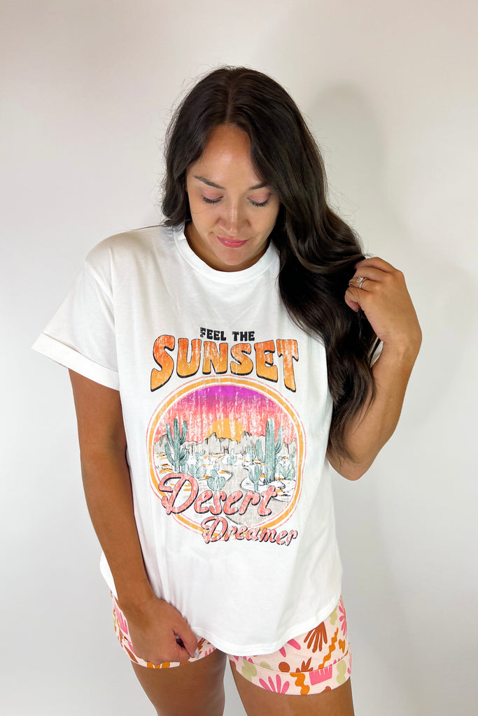 Feel The Sunset Graphic Tee