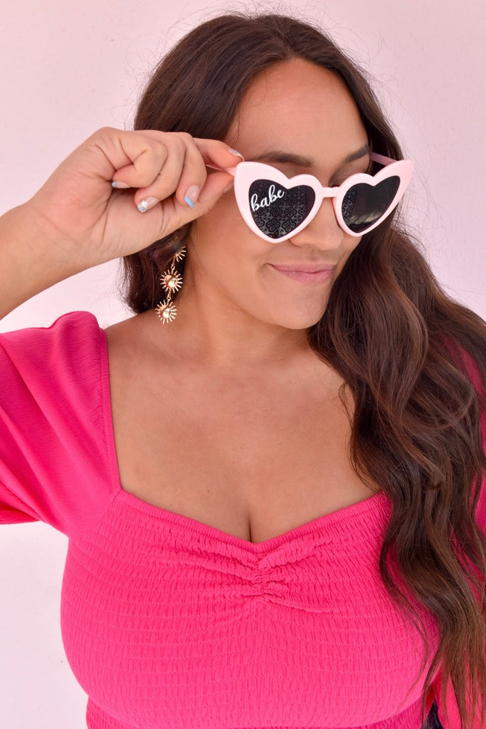 Pink Bachelorette Sunglasses