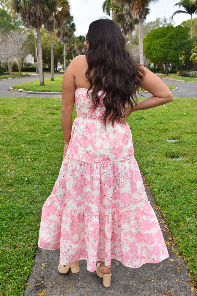 In The Strawberry Fields Maxi Dress