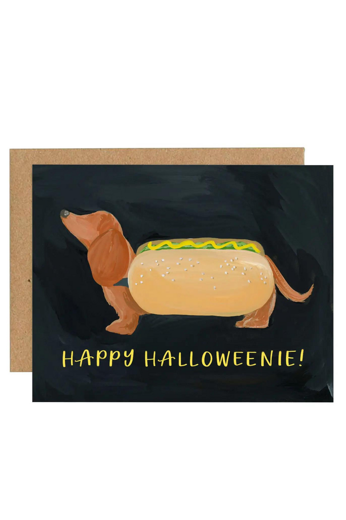 Happy Halloweenie Card