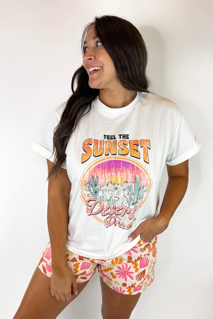 Feel The Sunset Graphic Tee