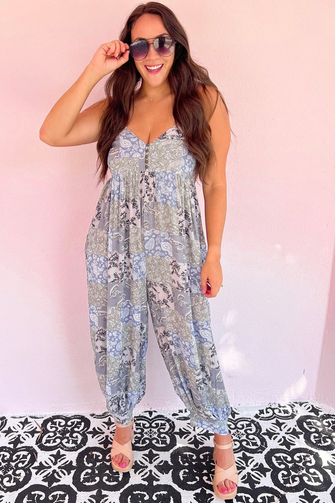 Babe In Boho Jumpsuit