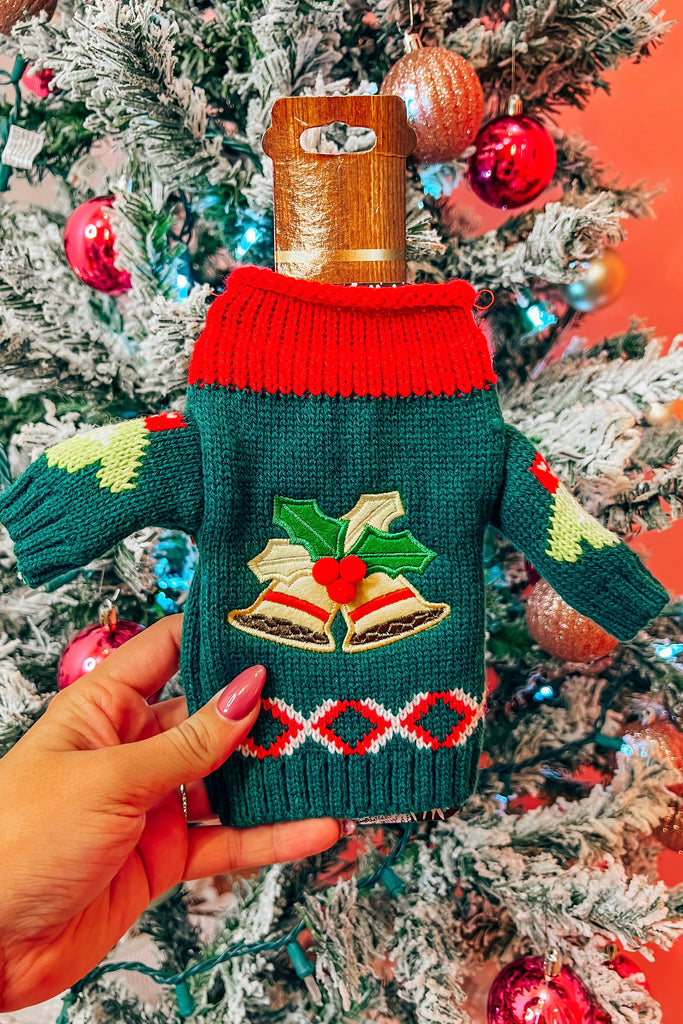 Holiday Wine Sweater