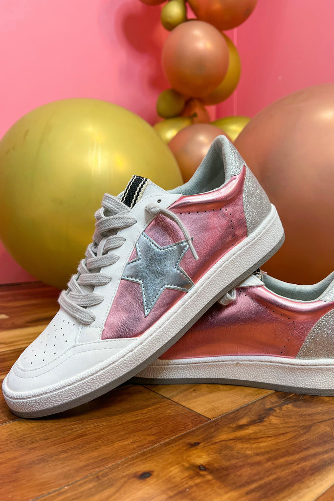 The Paz Pink Sneaker