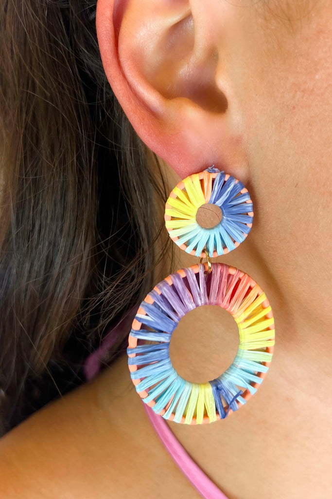 Rainbow Daze Dangle Earrings